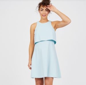 ** SOLD ** Donna Morgan Crepe Popover Dress